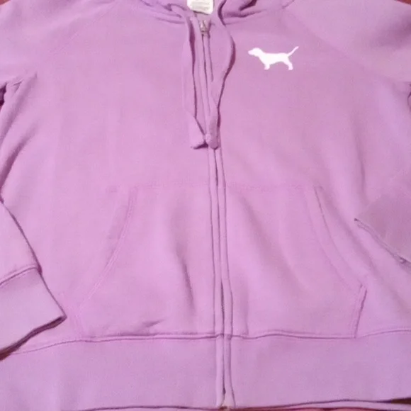 Victoria's Secret Pink Lavender Hoodie - Picture 5 of 8